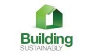 Logo design building sustainably